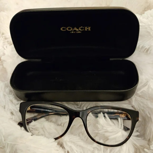 Coach Dark Tortoise Women's Glasses *Prescripton Frames* - Picture 6 of 6
